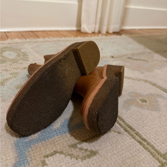 Loeffler Randall Brown Leather Chelsea Boots - Picture 4 of 4